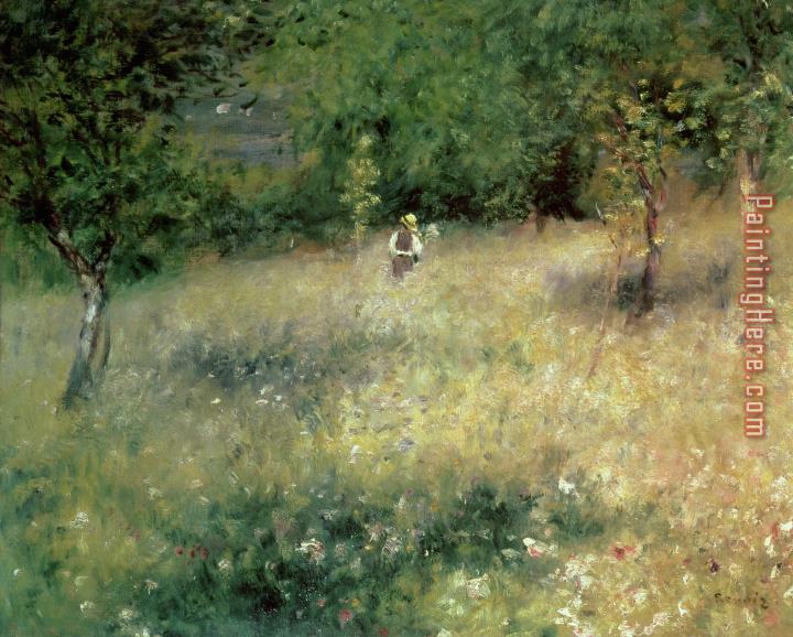Pierre Auguste Renoir Spring at Chatou